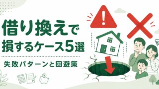 借り換えで損するケース5選|失敗パターンと回避策