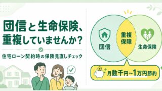 団信と生命保険、重複していませんか?住宅ローン契約時の保険見直しチェック