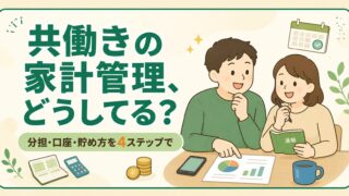 共働き夫婦の家計管理 完全ガイド｜分担・口座・貯め方を4ステップで